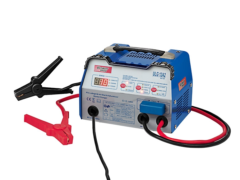 Car & Motorcycle Battery Charger With Jump Start Function