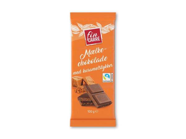 FIN CARRÉ Chokolade med karamelknas