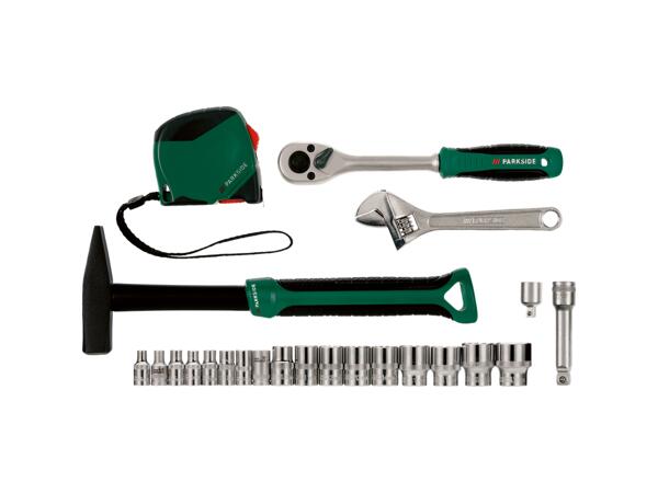 Tool Set with Cordless Screwdriver