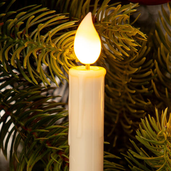 Kabellose LED-Weihnachtskerzen 10er-Set