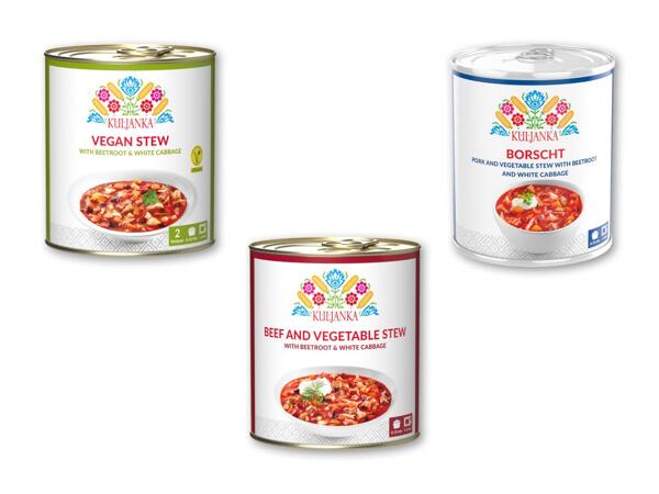KULJANKA Grøntsagssuppe