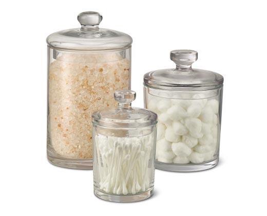 Huntington Home Apothecary Glass Jar Set - Aldi - US - Specials archive