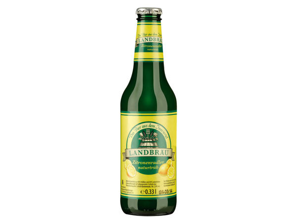 LANDBRÄU Zitronenradler naturtrüb