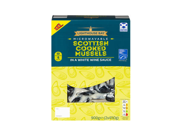 Lighthouse Bay Scottish Cooked Mussels