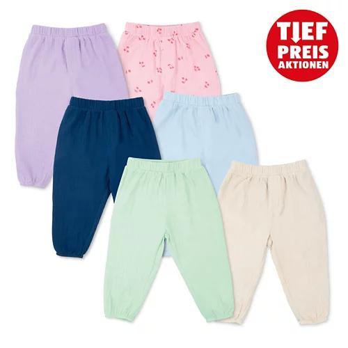 LILY & DAN Baby-Musselin Schlupfhose, Doppelpkg.