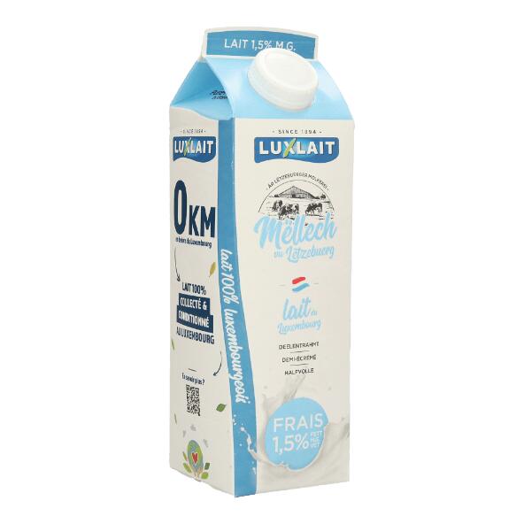 LUXLAIT(R) 				Frische teilentrahmte Milch