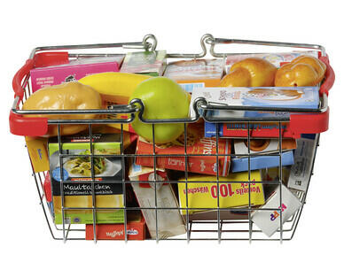 PANIER DE COURSES POUR ENFANTS