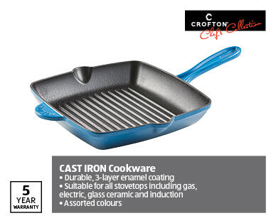 Cast Iron Griddle Pan 26cm
