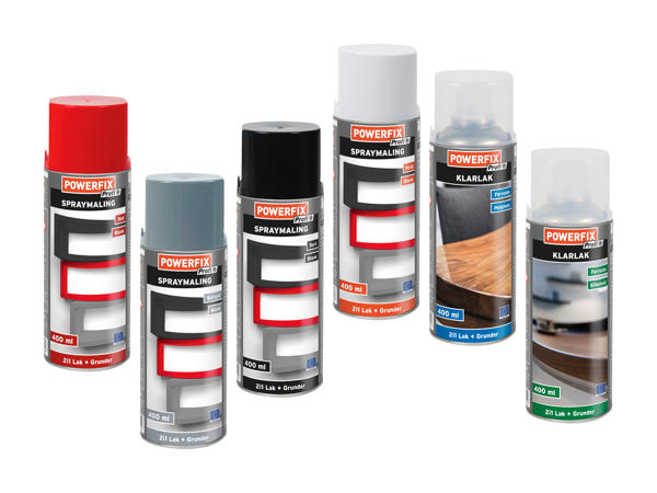 POWERFIX(R) Spraymaling/ klarlak