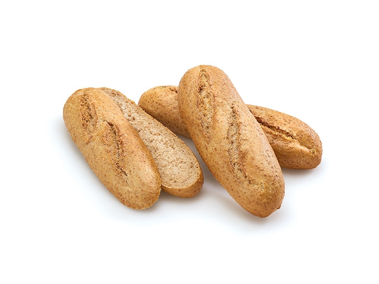 Dunkles Baguettebrötchen