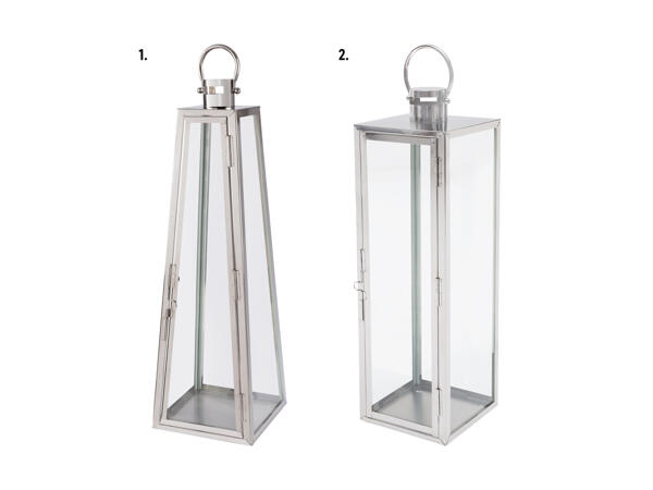 Lanterne en acier inox (uniquement en Suisse romande et alémanique)