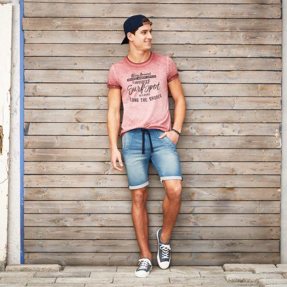 Sweatshorts denim-style