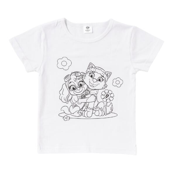 PAW PATROL(R) 				T-Shirt zum Bemalen, 2 St.