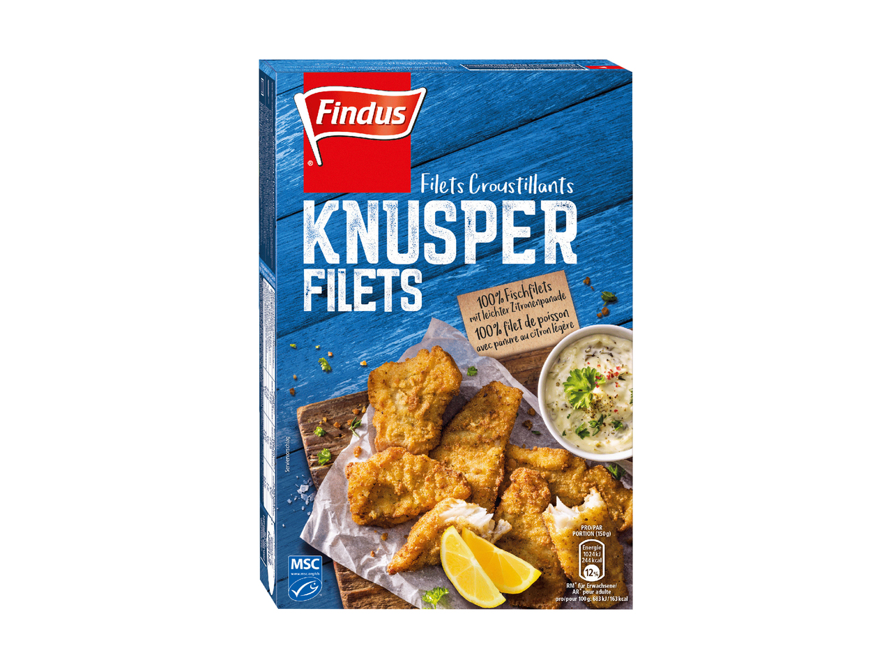 Filets croustillants Findus