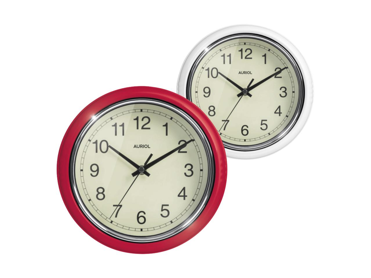 AURIOL Retro Wall Clock