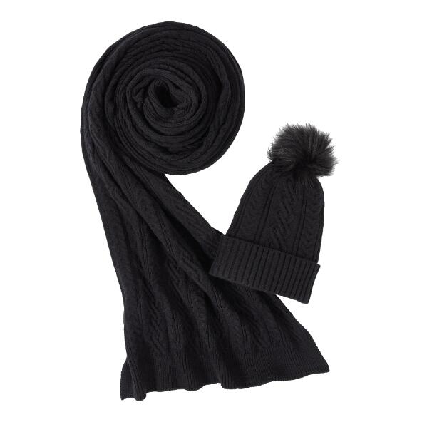 UP2Fashion(R) 				Schal und Mütze