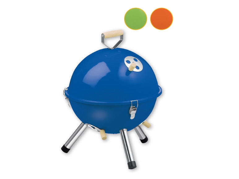 Florabest Portable Round Barbecue