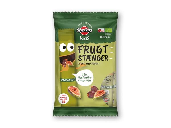 Økologiske Castus frugtstænger
