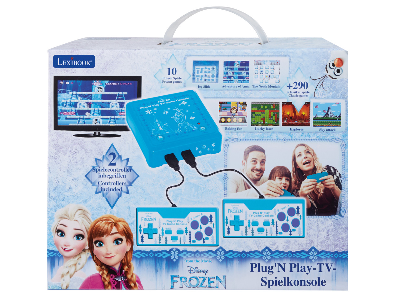 LEXIBOOK Plug ‘N Play TV Game Console