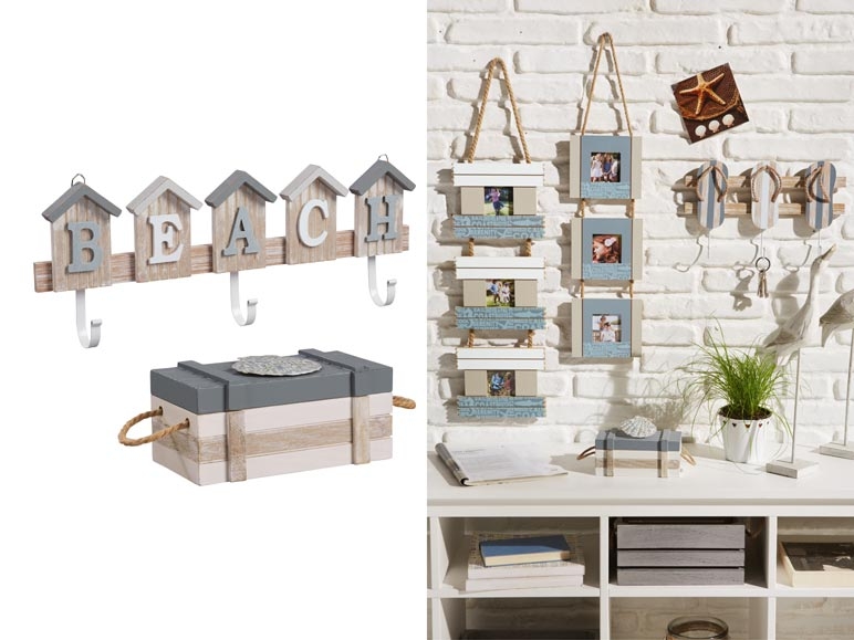 Assortiment de décorations en bois