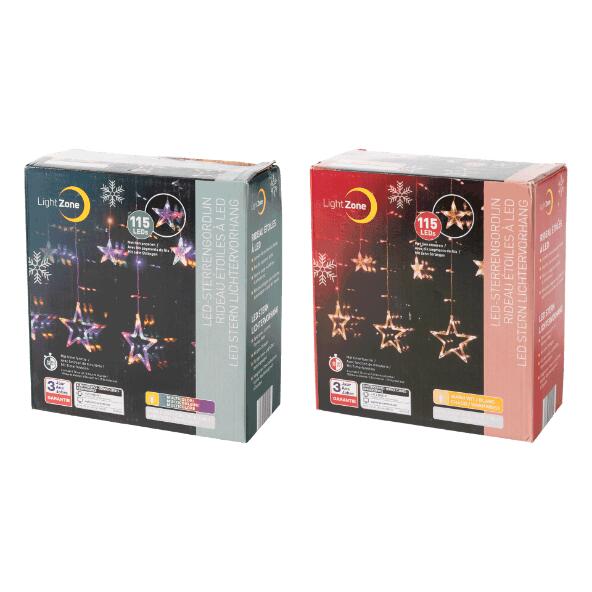 LIGHT ZONE(R) 				LED-Sternenvorhang