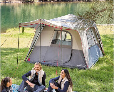 Instant Up 6 Person Tent with Awning