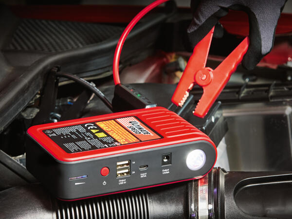 Mobile Autostarthilfe mit Powerbank