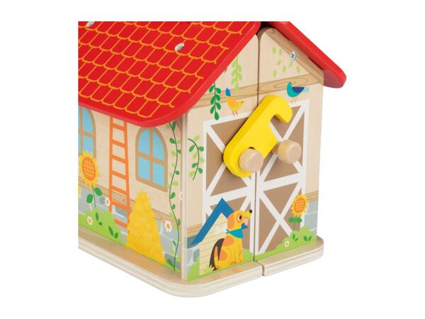 Playtive Portable Doll's House - 7 piece set
