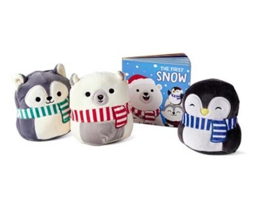 Bendon 
 Board Book & Squishmallow Set