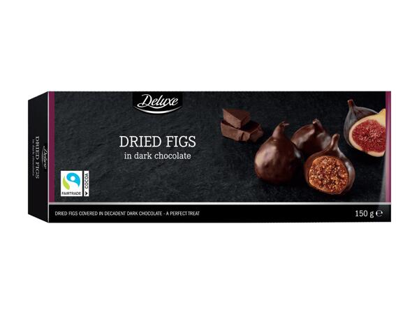 Figues au chocolat noir