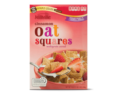 Millville Oat Squares Cereal