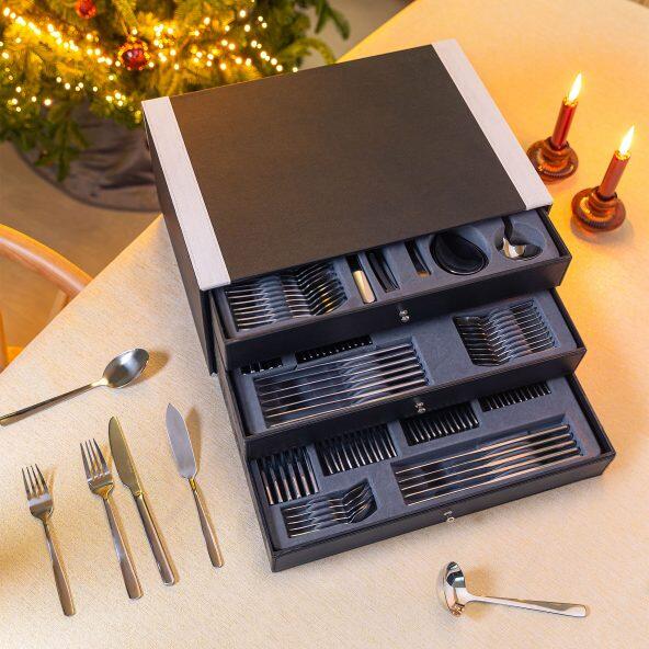 CROFTON(R) 				Ménagère en coffret, 150 pcs