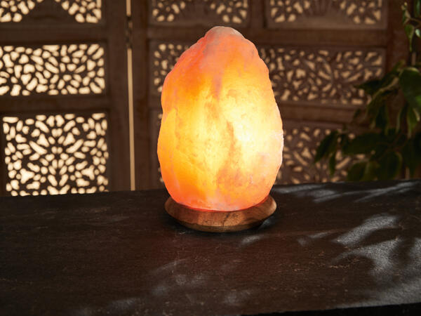 Illuminated Salt Crystal