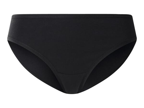 Ladies' Black Briefs - 5 Pack