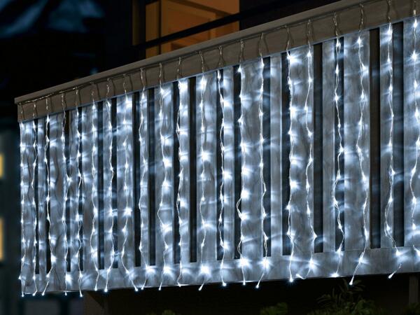 LED-Balkonvorhang