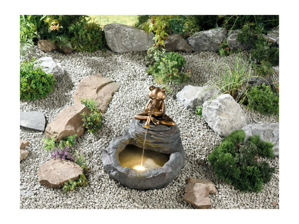 Melinera Light-Up Garden Water Fountain