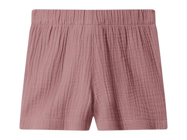 LUPILU Kids' Pink Muslin Outfit - 2 Piece Set