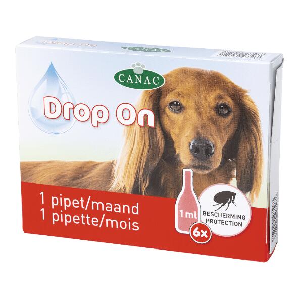 Gouttes de soin du pelage pour chien ou chat