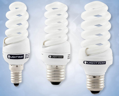 LIGHTWAY Energiesparlampe in Spiralform