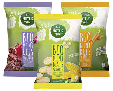 NATUR AKTIV MINI GALLETTE DI RISO/MAIS BIO