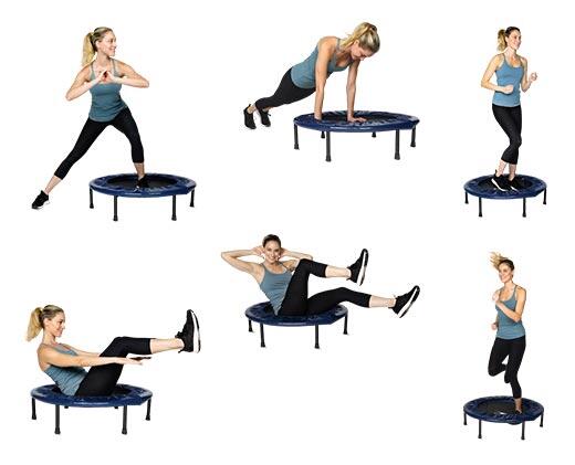 Crane 
 Foldable Fitness Trampoline