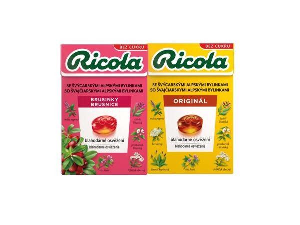 RICOLA ŠVÝCARSKÉ BYLINNÉ BONBÓNY