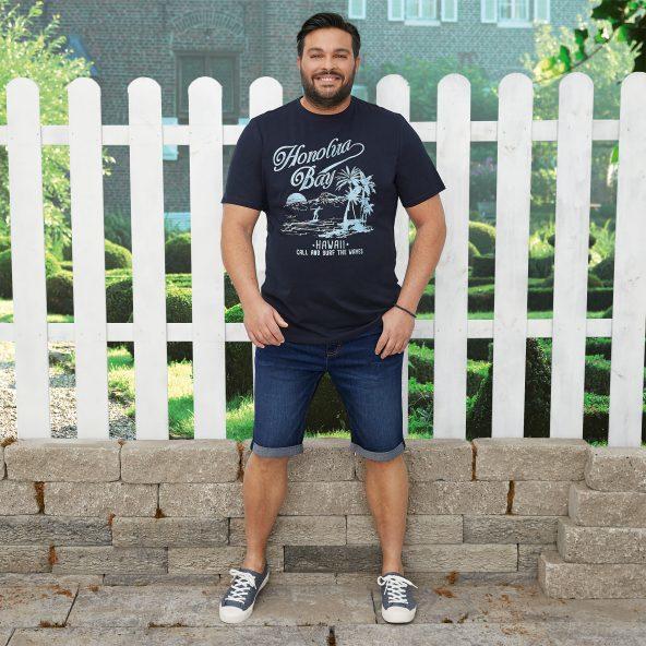 Maxi jeansshorts