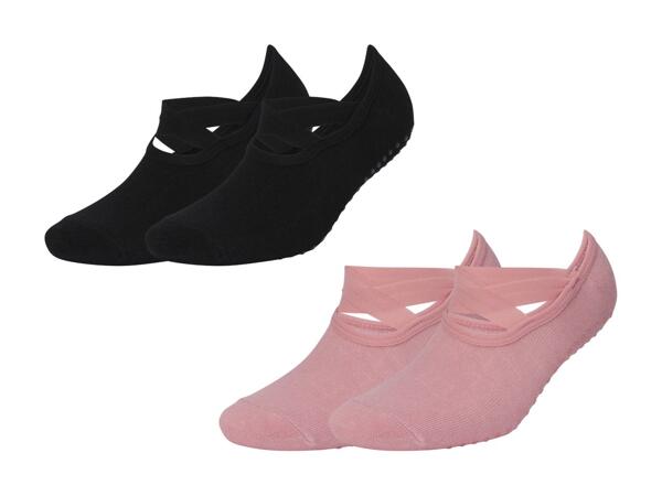 Chaussettes de yoga, 2 paires