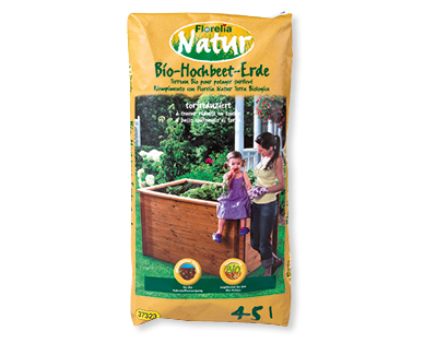 Terreau bio pour jardinets surélevés FLORELIA(R) NATUR