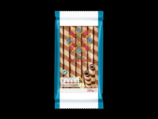 Filled Wafer Rolls
