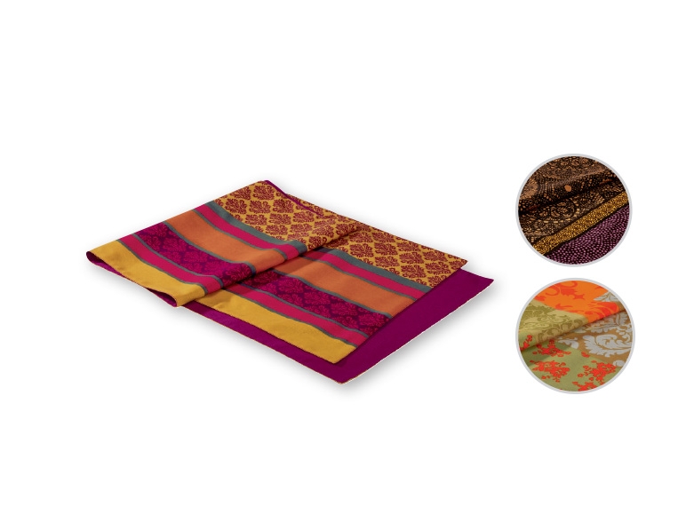 MERADISO Reversible Table Runner/ Tablecloth