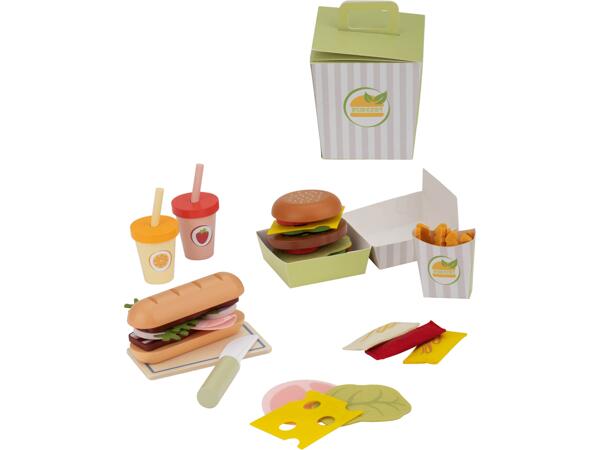 Salad, Burger & Fries or Cake Play Set