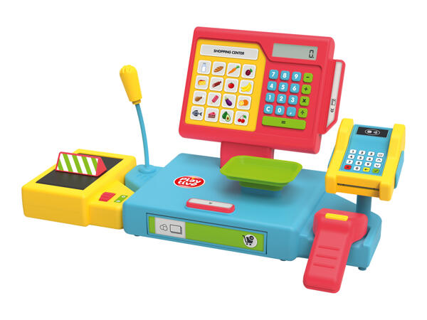 Playtive Toy Cash Register - 46 Piece Set