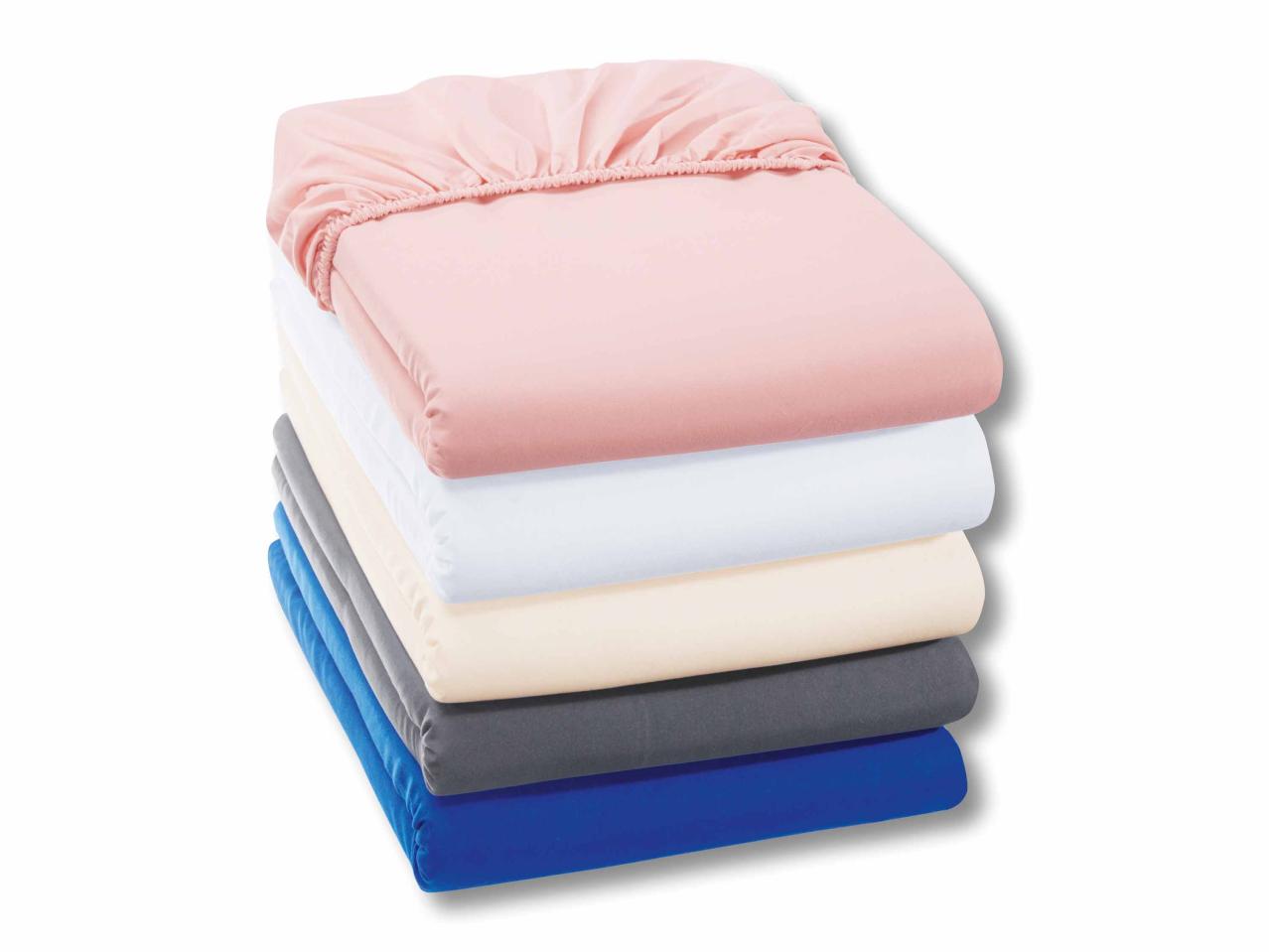 Drap-housse en satin microfibre